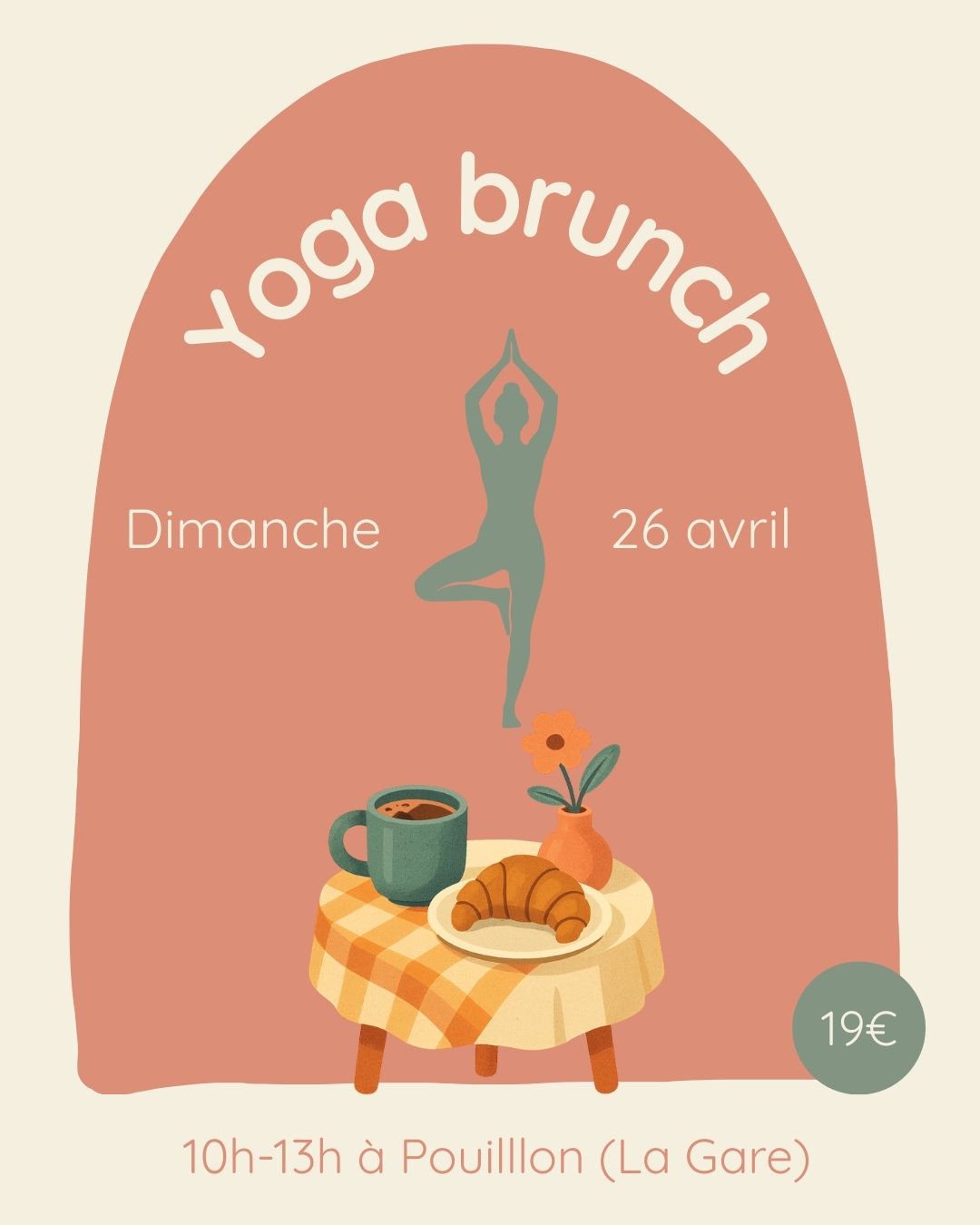 Yoga brunch à Pouillon